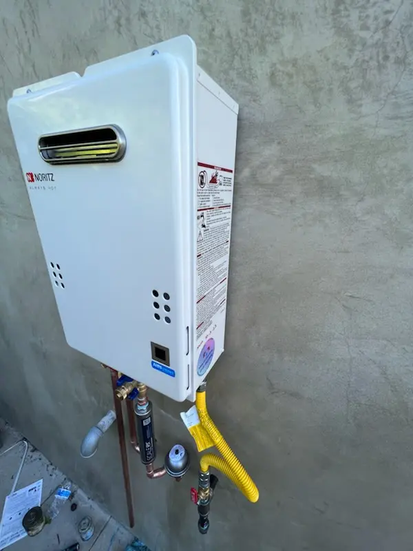 Tankless water heater installation for West Dale Park homes